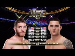 Крис Вайдман vs Том Лоулор UFC 139 - 19 ноября 2011