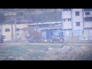 Батальоны Изз ад-Дин аль-Кассам. Красивое уничтожение сионистского джипа на фронте Бейт Лахия. ПТУР 9М133