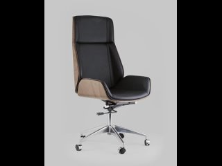 Кресло руководителя TopChairs Crown черное в интернет-магазине Vobox