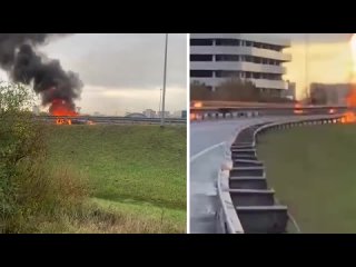 Ща проскочим! _ Грузовик с пропаном попал в ДТП _ Баллоны взрывались на дороге