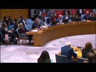 Постпред Израиля при ООН Гилад Эрдан во время заседания СБ по Ближнему Востоку устроил цирк прикрепил к своему пиджаку желтую зв