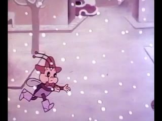 А когда пойдет снег (Болгария, 1982) короткометражный мультфильм, советская прокатная копия