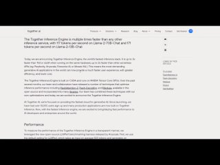 FASTEST LLM Inference EVER! Llama 2, Mistral, Falcon, etc! - Together.ai