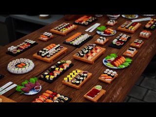 Трейлер нового дополнения “Sushi“ для игры Cooking Simulator!