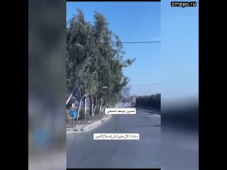 Израильский танк Merkava Mk.4 выстрелом осколочно-фугасного снаряда поразил автомобиль, предположит