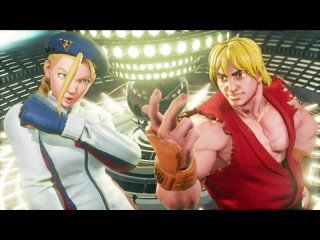 Street Fighter V | Cammy vs Ken | Bustling Side Street