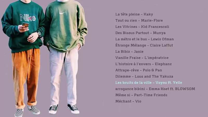 french chill electro pop rap (Claire Laffut  Kaky  Janie   others)    