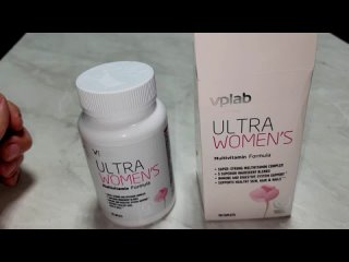 👍VPLab Ultra Women’s Multivitamin Formula хим анализ на содержание витамин.