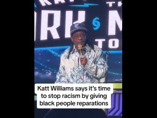 Katt Williams says giving reparations to blacks is the only way for society to move past the racism issue: “No white person in h