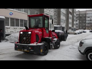 Коммунальные службы продолжают уборку снега с улиц Петрозаводска