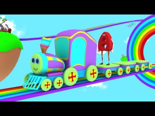 379. Animation 3D Juz Amma Al - Falaq   Recite Quran with Battar Train Hijaiyah   ABATA Channel