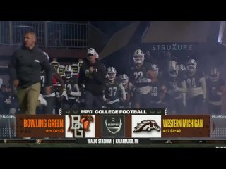 Bowling Green vs Western Michigan Highlights _ 2023 FBS Week 13 _ College Footba