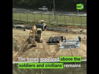 New U.S. military bases are being built on the graves of the Japanese people. The territory of Okinawa, where thousands of servi