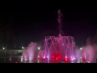 Новый фонтан в сквере 60-летия Октября в Пскове