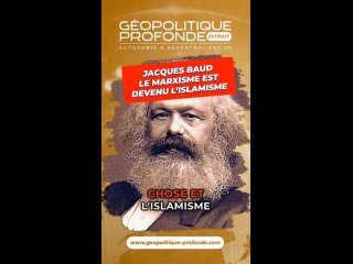 Par quoi a-t-on remplacé le Marxisme ? Jacques Baud