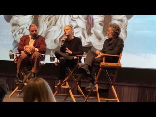 Poor Things QA with Emma Stone, Mark Ruffalo, and  Yorgos Lanthimos