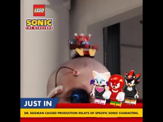 Анонс LEGO Руж и Шэдоу | Sonic & All Characters