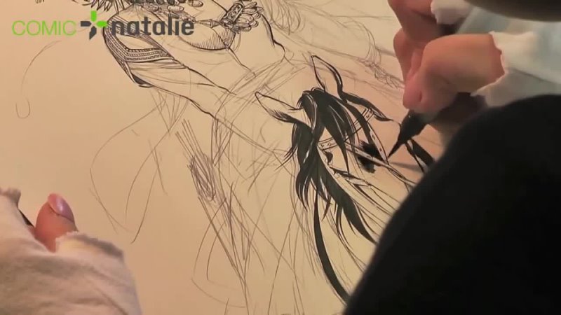 Каору Мори рисует Амиру. Часть 4