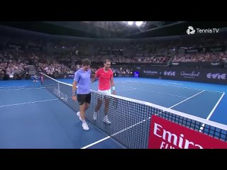 🎾Обзор матча  ATP 250 🇦🇺 Брисбен. 1-й круг. 
🇦🇹 Доминик Тим - 🇪🇸 Рафаэль Надаль