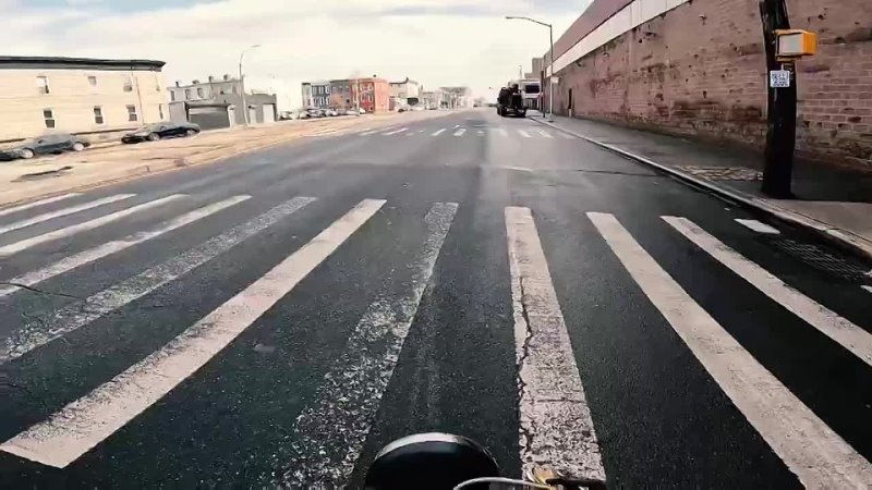 BMW K100 Cafe Racer Sound - pURe BruTaL 🙄 Exhaust POV Around Brooklyn