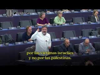 🇪🇺Eurodiputado es censurado cuando denuncia crímenes de guerra de Israel