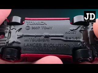 [Jakarta Diecast Project] Mitsubishi Evolution X AWD Drag Tomica Custom