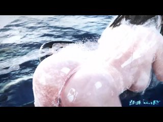 [1920x1080] Tifa Underwater Tentacle Hentai! -