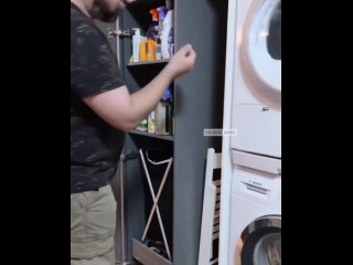 Организация постирочной в коридоре (видео)