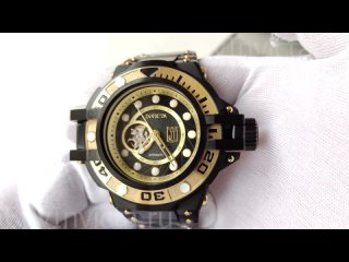 Invicta Jason Taylor 40408 Большие Механические Чёрные Часы Инвикта Джейсон Тейлор