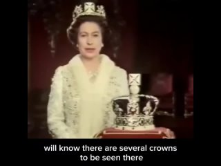 Королева Елизавета II, обзор на императорскую корону 1978-й год