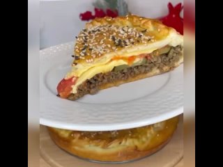 Чизбургер - бомбический пирог - Автор: recept_elena