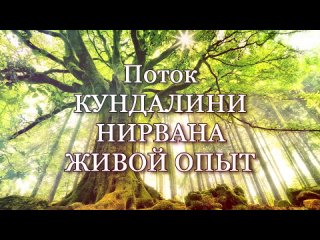 Поток Кундалини | Нирвана | Живой Опыт – А.В. Клюев