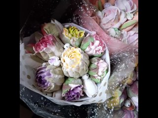 Видео от Цветы из зефира на заказ Новокузнецк