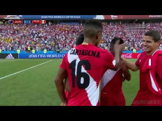 Австралия 0-2 Перу ЧМ-2018, Australia - Peru 2018 World Cup, Group C match 3