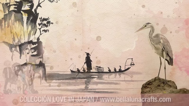 Love in Japan / Bella Luna Crafts / КОЛИБРИ СКРАПБУКИНГ