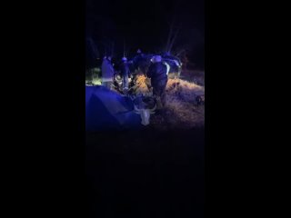 Пьяный водитель влетел в дерево и перевернулся в Чите - в его машине нашли оружие