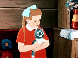 Непослушный котёнок 1953, СССР, мультфильм