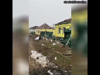 В Воронежской области произошёл аварийный сход российского боеприпаса — 7 домов разрушены  Об этом з