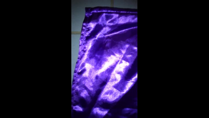 Very Shiny Purple Satin Disneys Princess Dress