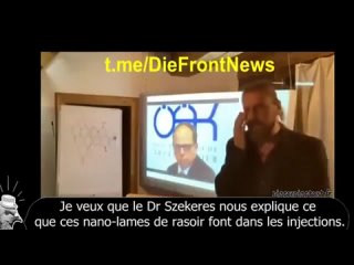 Adreas Nowak... tué quelques jours après cette vidéo. le son a été censuré mais reste les sous-titres en français.