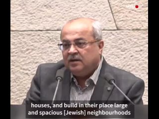 ◾ Palestinian member of the Israeli Knesset proposes Gaza’s civilians return to their original Palestinian villages:
