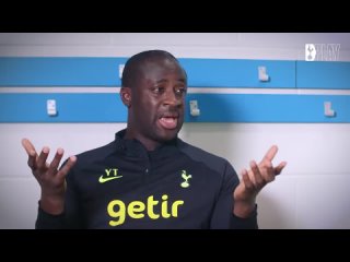 Yaya Toure x Yves Bissouma   “I want to be like you one day” 💙