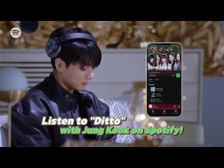 jungkook x spotify (ft. taehyung & his friends)
