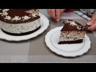 Без Духовки 🍫🍰 Вкуснейший торт Двойной шоколад