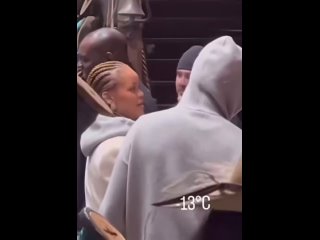Рианна и A$AP Rocky в Kemo Sabe, Аспен ()