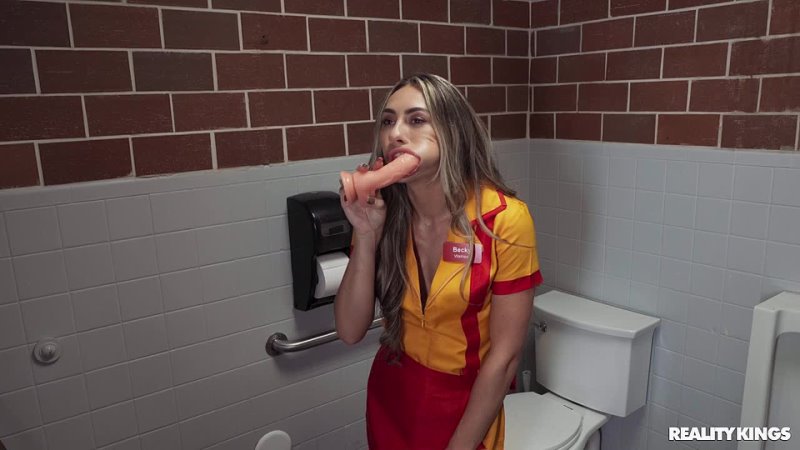 The Bathroom Break Video With MacKenzie Mace, GI Joey - Reality Kings