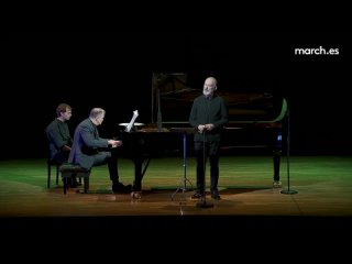 Mark Padmore in recital - Fundación Juan March Madrid 01.11.2023