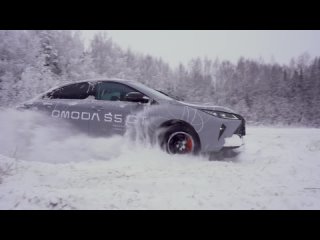 OMODA S5 GT в снегу