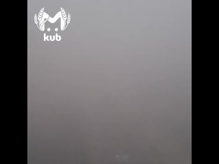 Краснодар накрыло густым туманом