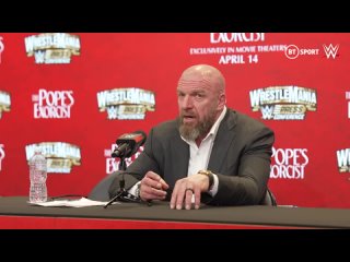 Were just getting started!  - Triple H on WWE following a record breaking WrestleMania! 🤩